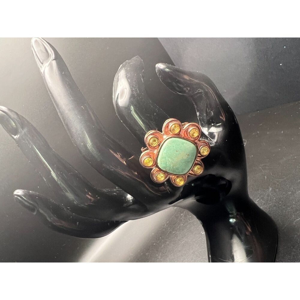 Copper Statement Ring - image 5